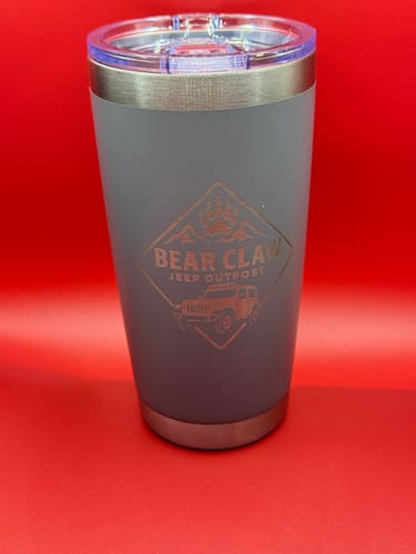 Customer photo review of (6 Pieces) Custom Laser Engraved - 20oz Tumblers