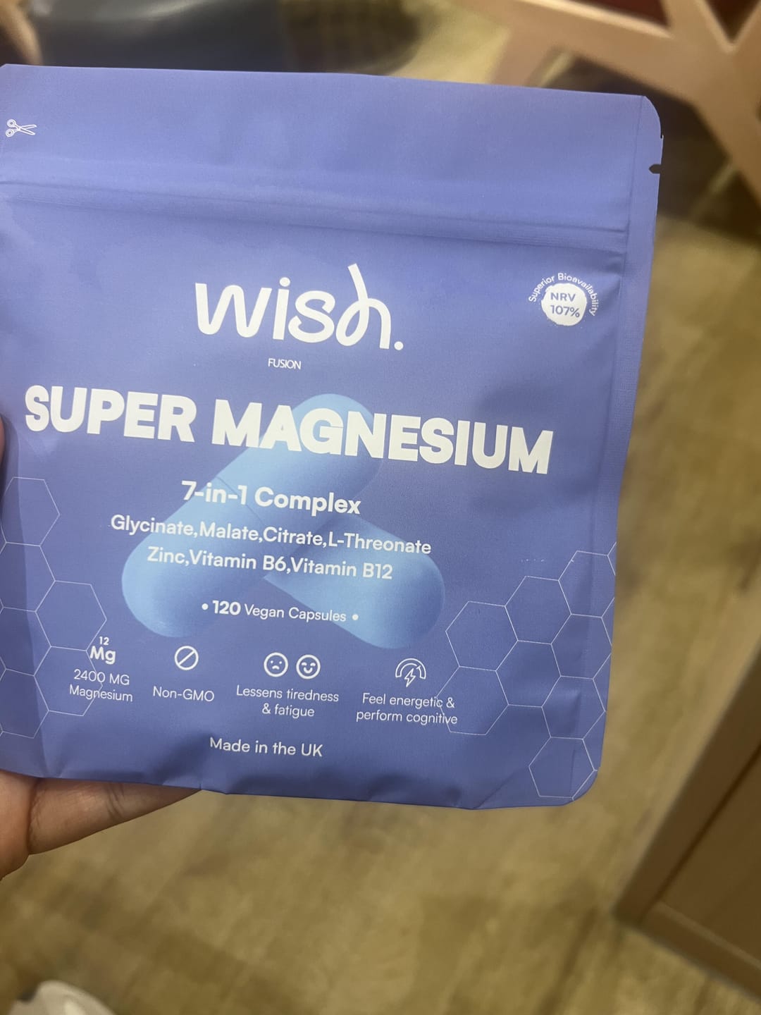 Customer photo review of Super Magnesium 7-in-1