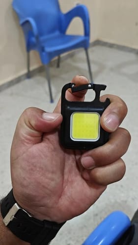 Customer photo review of 800 Lumens Mini LED Floodlight