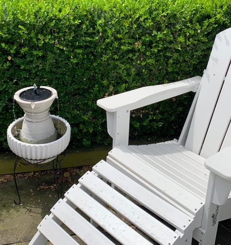 Customer photo review of Two Button Fountain Pump and Battery Compartment - no connection port