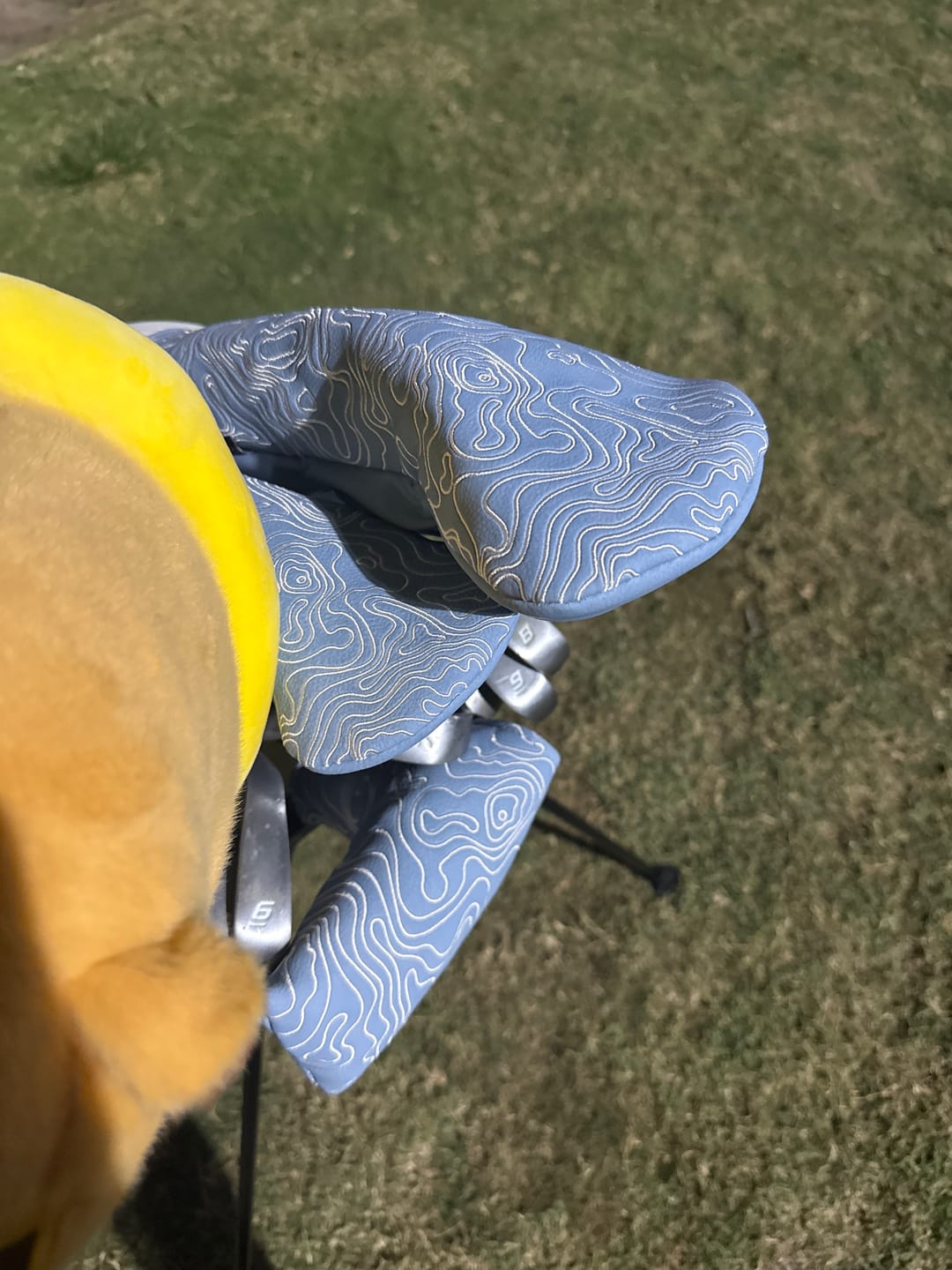 Customer photo review of Topographic Edition - Carolina Blue / Embroidered Pure White