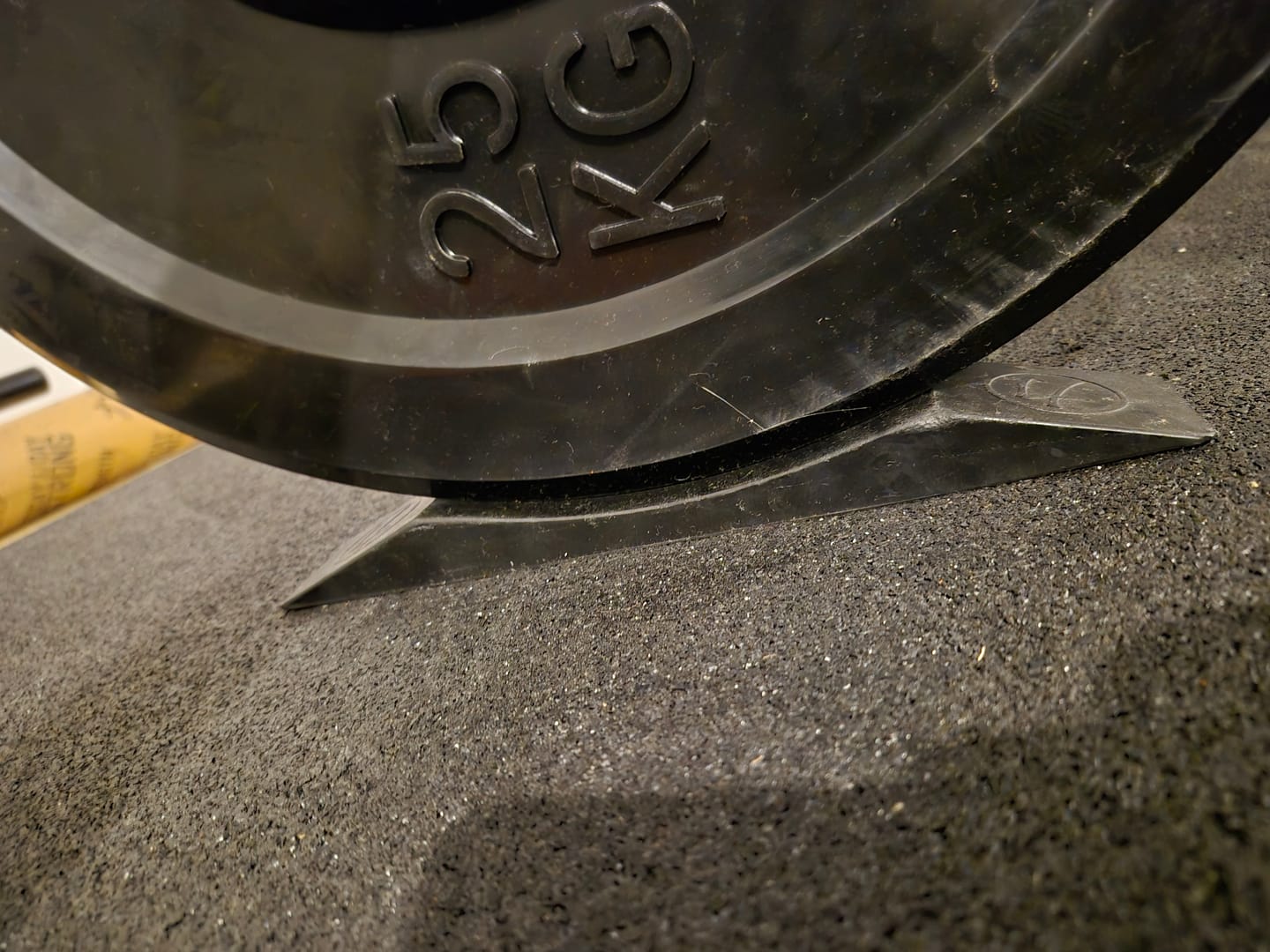 Customer photo review of Strength Shop Deadlift Wedge Black