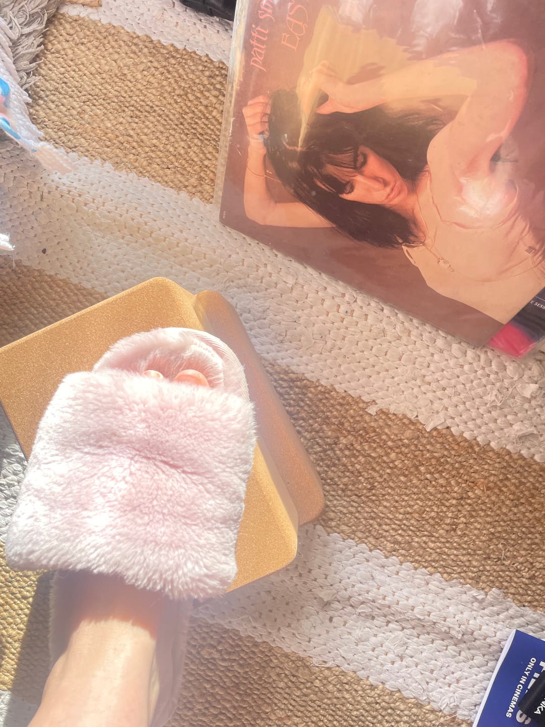 Customer photo review of Cork Yoga Brick