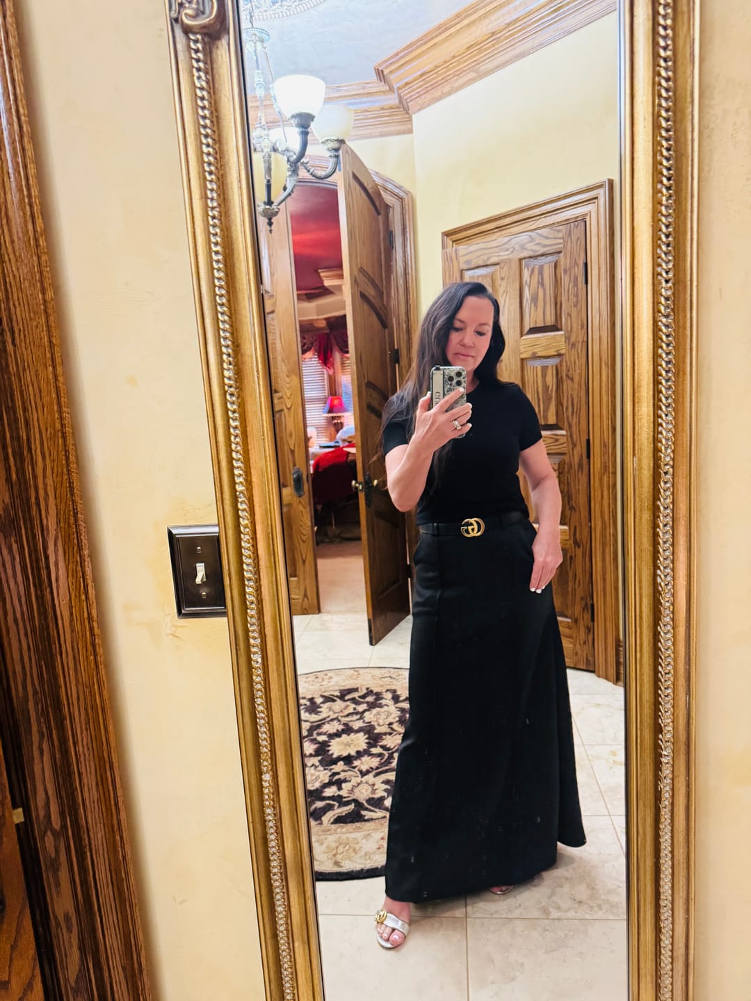 Customer photo review of H-type skirt