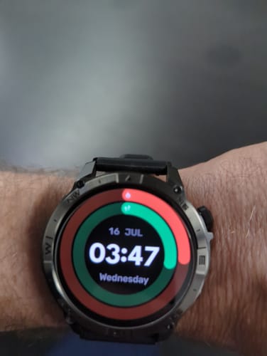 Customer photo review of ZE™ Force Smartwatch – Power Your Day, Track Your Way