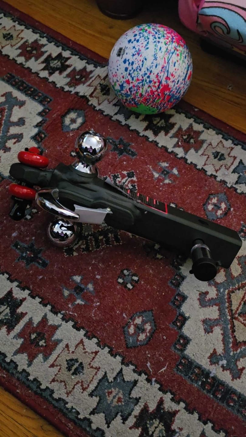 Customer photo review of TYT Tri-Ball Mount with  Shackle and Tow Hook