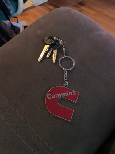 Customer photo review of CUMMINS KEYCHAIN