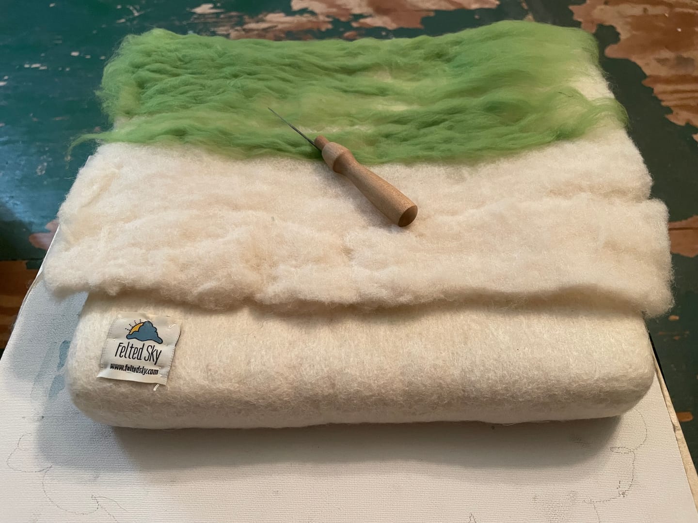Customer photo review of Wool Mat