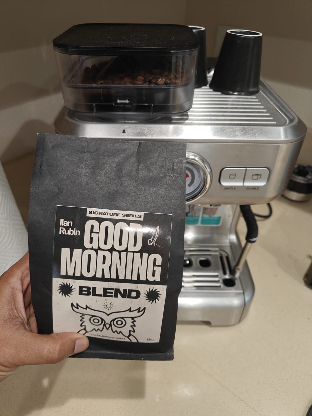 Customer photo review of Good Morning Blend