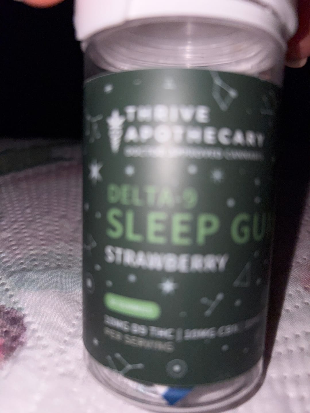 Customer photo review of Thrive D9 SLEEP Gummy