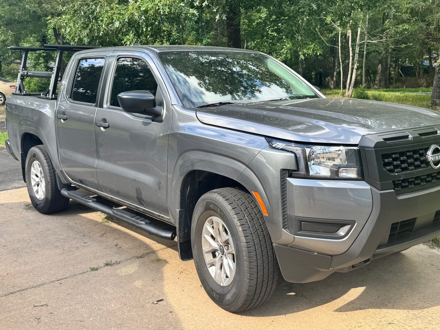 Customer photo review of OPENROAD Adjustable Bed Rack for Trucks
