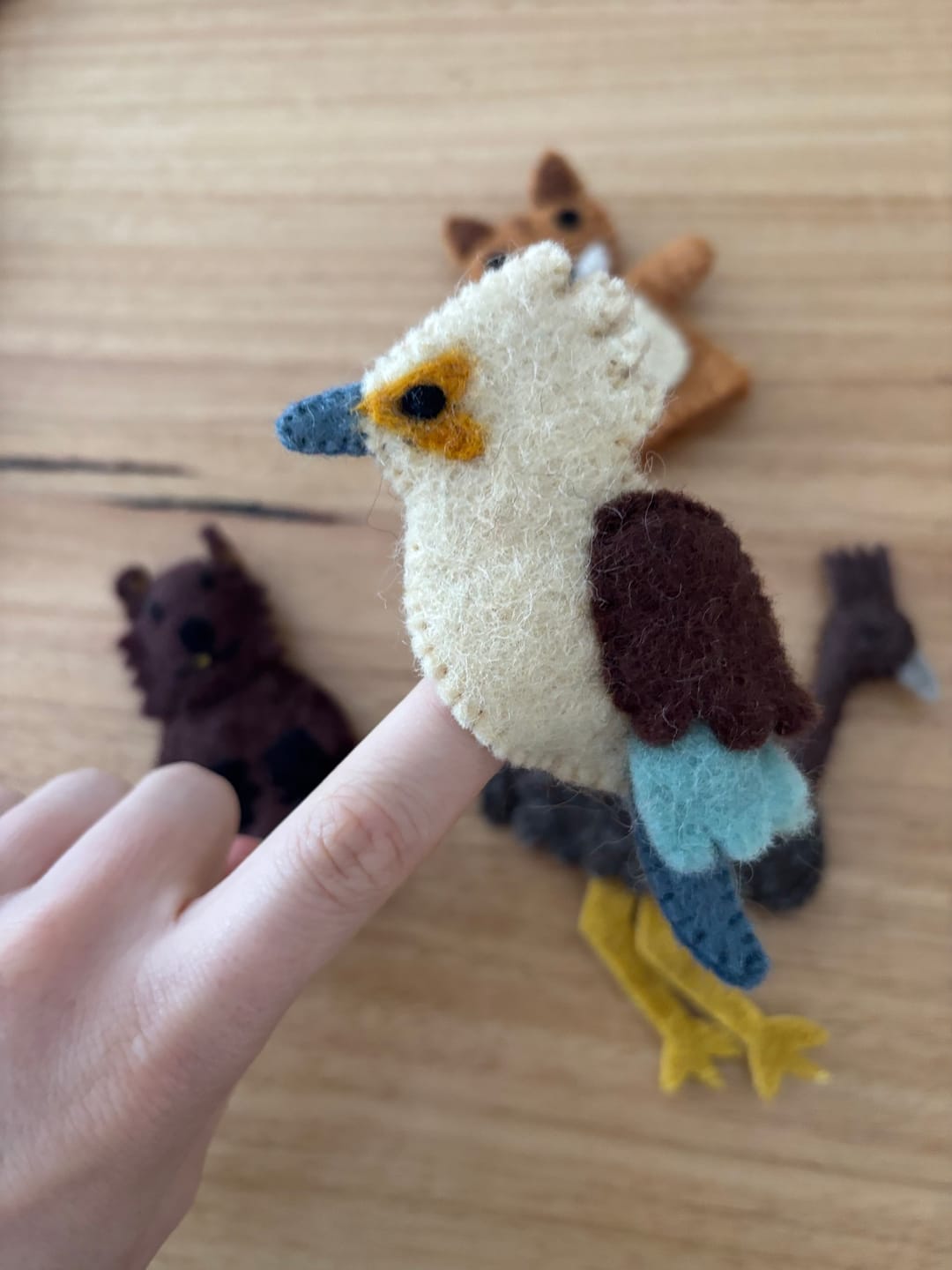 Customer photo review of Finger Puppets - $7 Individual (Pick and Choose)