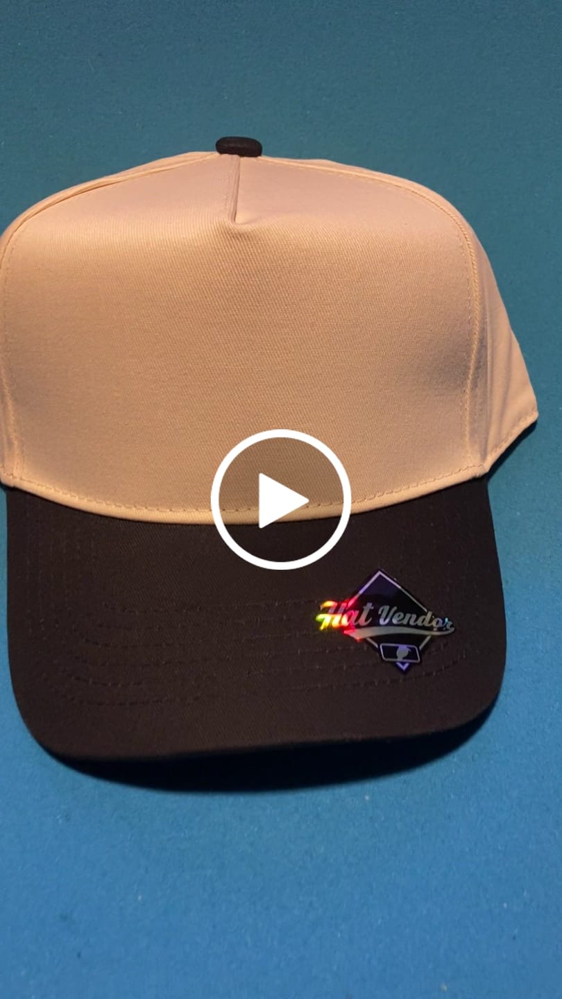 Customer video review of K-Frame 5 Panel Baseball Hat