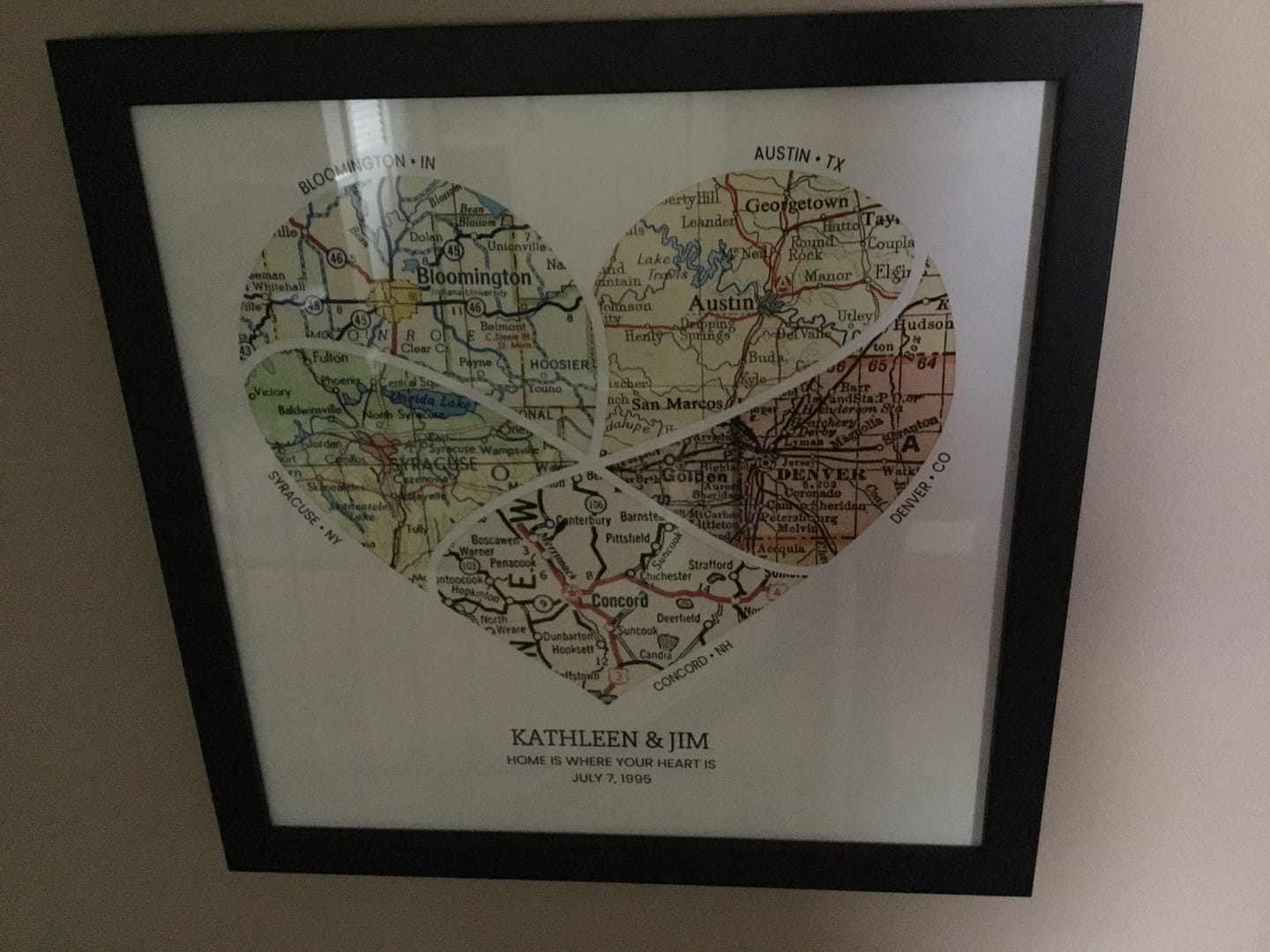 Customer photo review of Milestones Map [Digital Only]