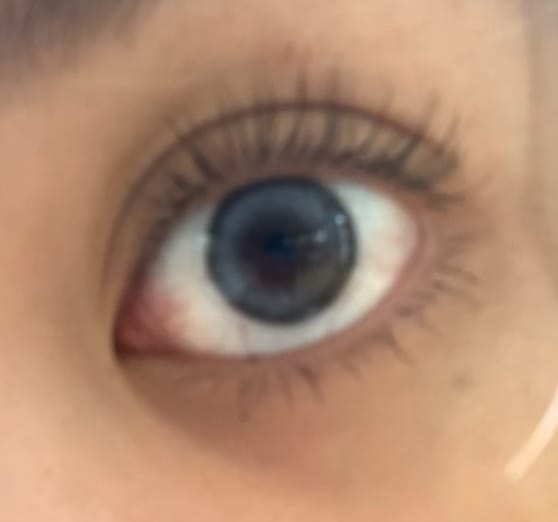 Customer photo review of LASH GROWTH SERUM