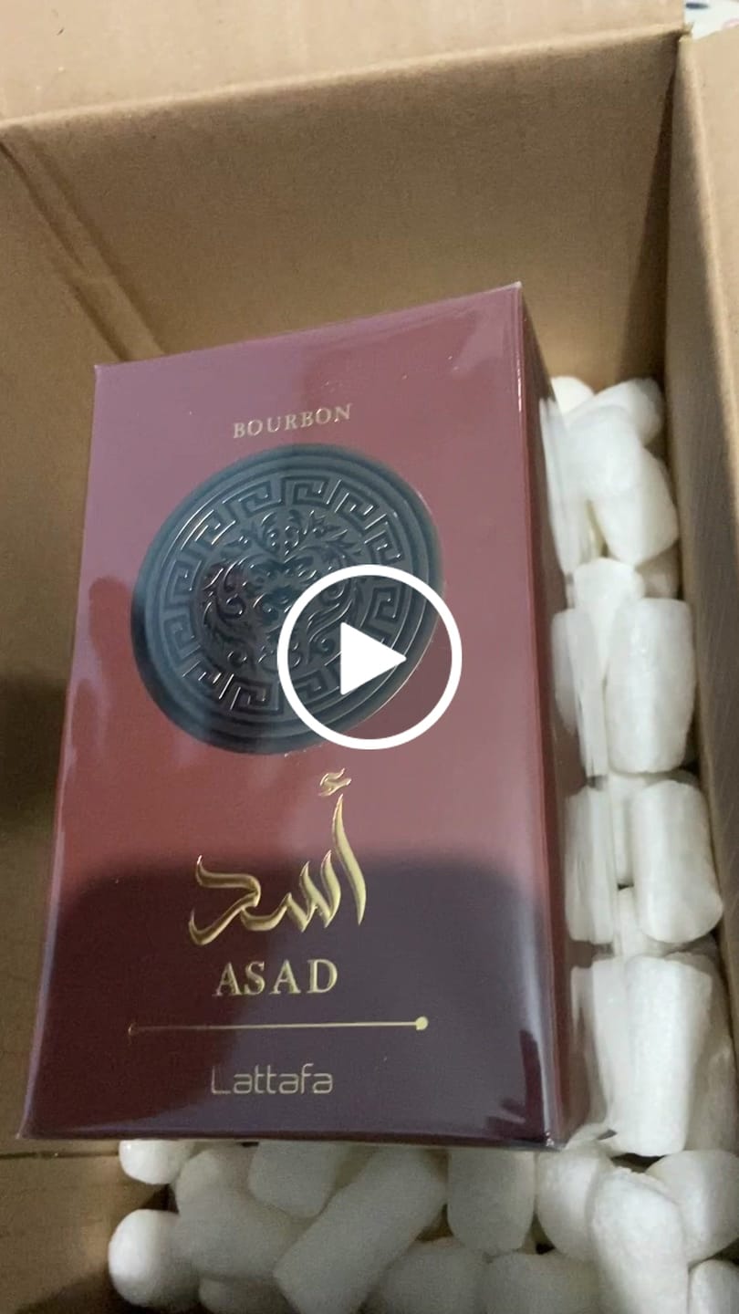 Customer video review of Perfume Lattafa Asad Bourbon 100ml Edp