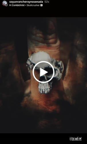 Customer video review of Wounded Skull Head Ring