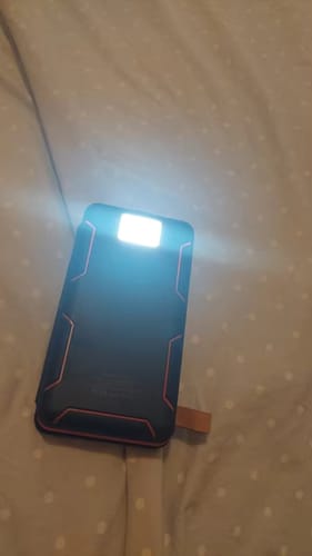 Customer photo review of SolaBank Fold Wireless Charging Powerbank 10000mAh