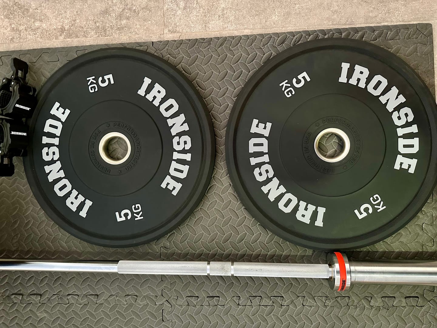 Customer photo review of Disco Olímpico Pro Bumper IRONSIDE (KG)