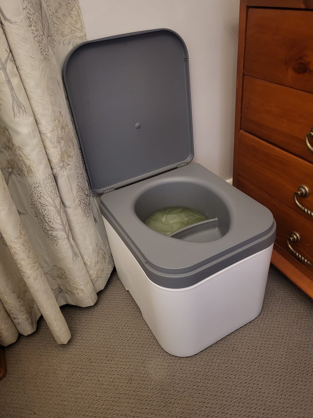 Customer photo review of OGO The All New Nomad Composting Toilet