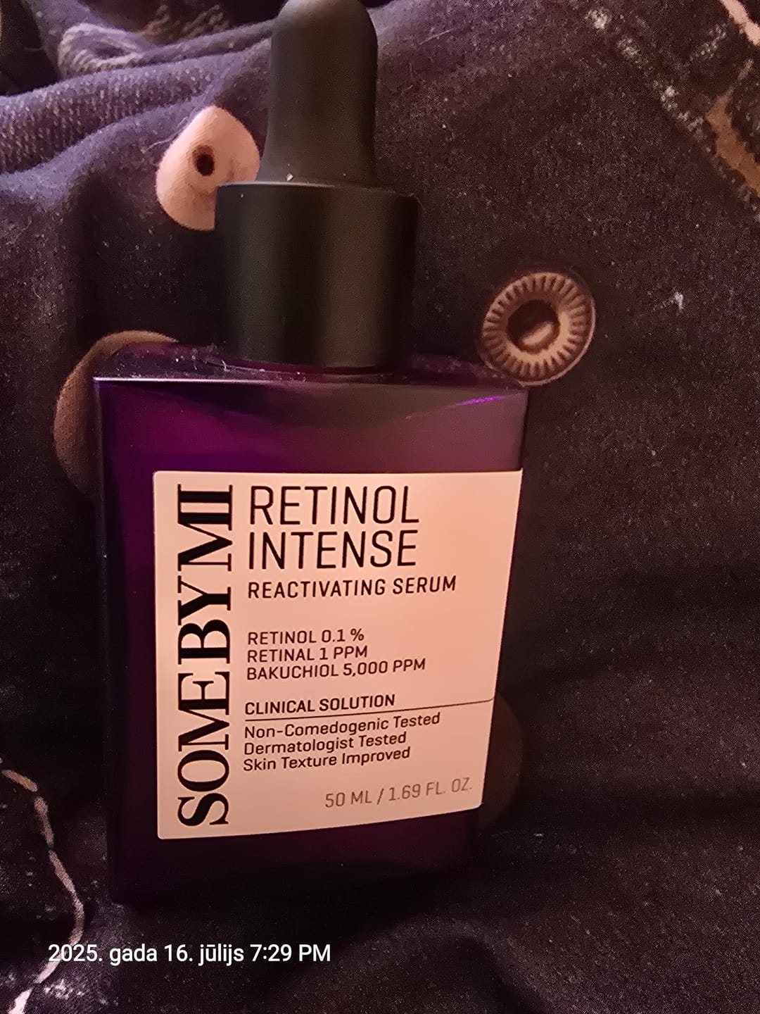Customer photo review of Intensīvs serums ar retinolu un bakuhiolu Some By Mi Retinol Intense Reactivating Serum