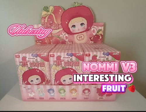 Customer photo review of Nommi Interesting Fruits Series Plush Blind Box