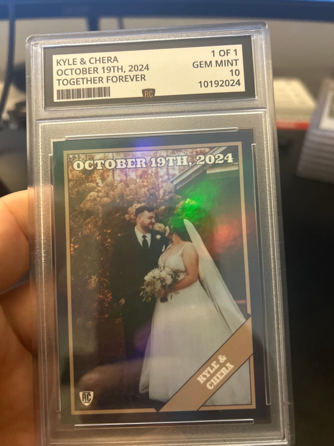 Customer photo review of Holographic