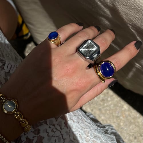 Customer photo review of GENEVE RING | SILVER