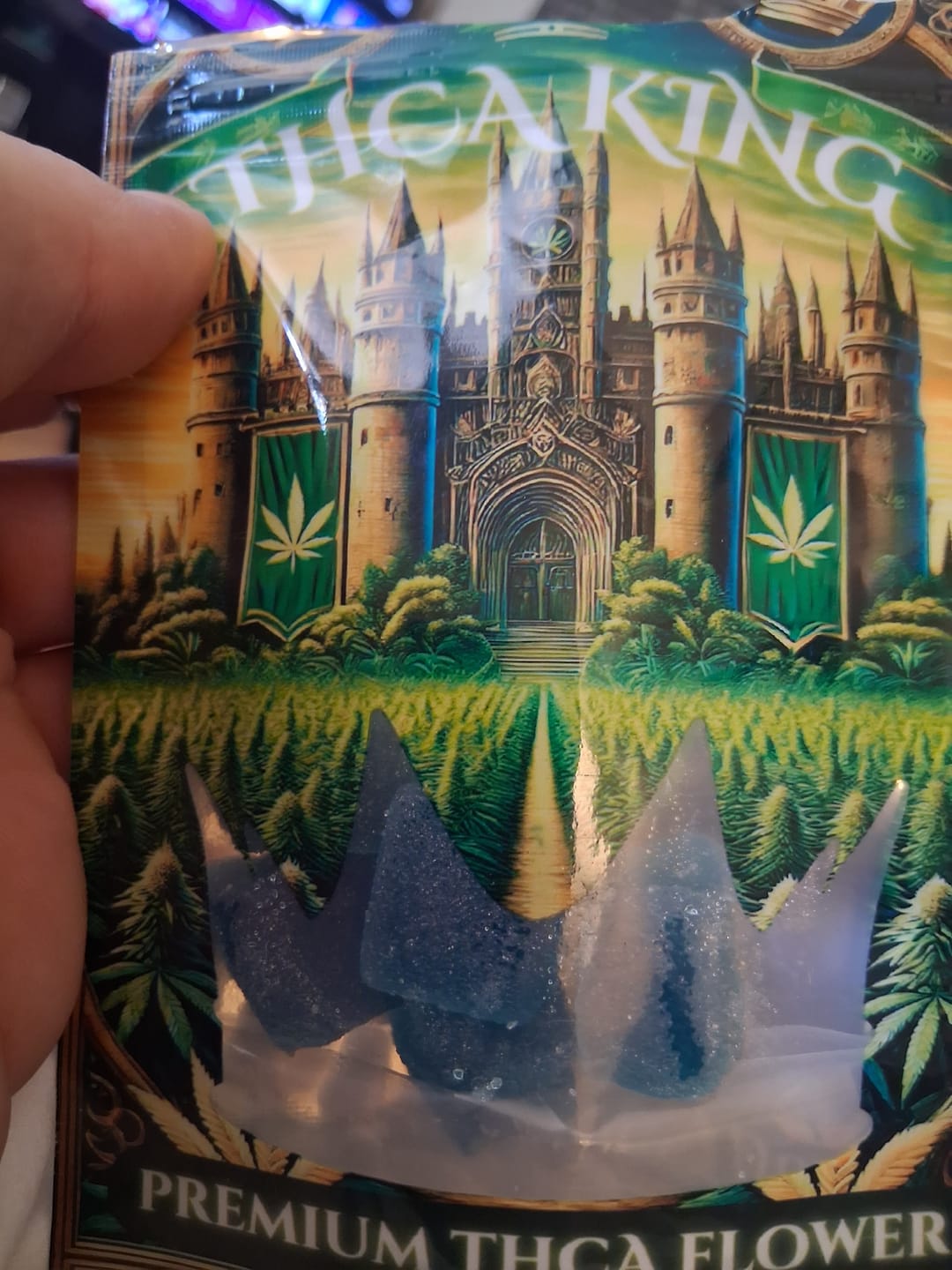 Customer photo review of THCA Gummies