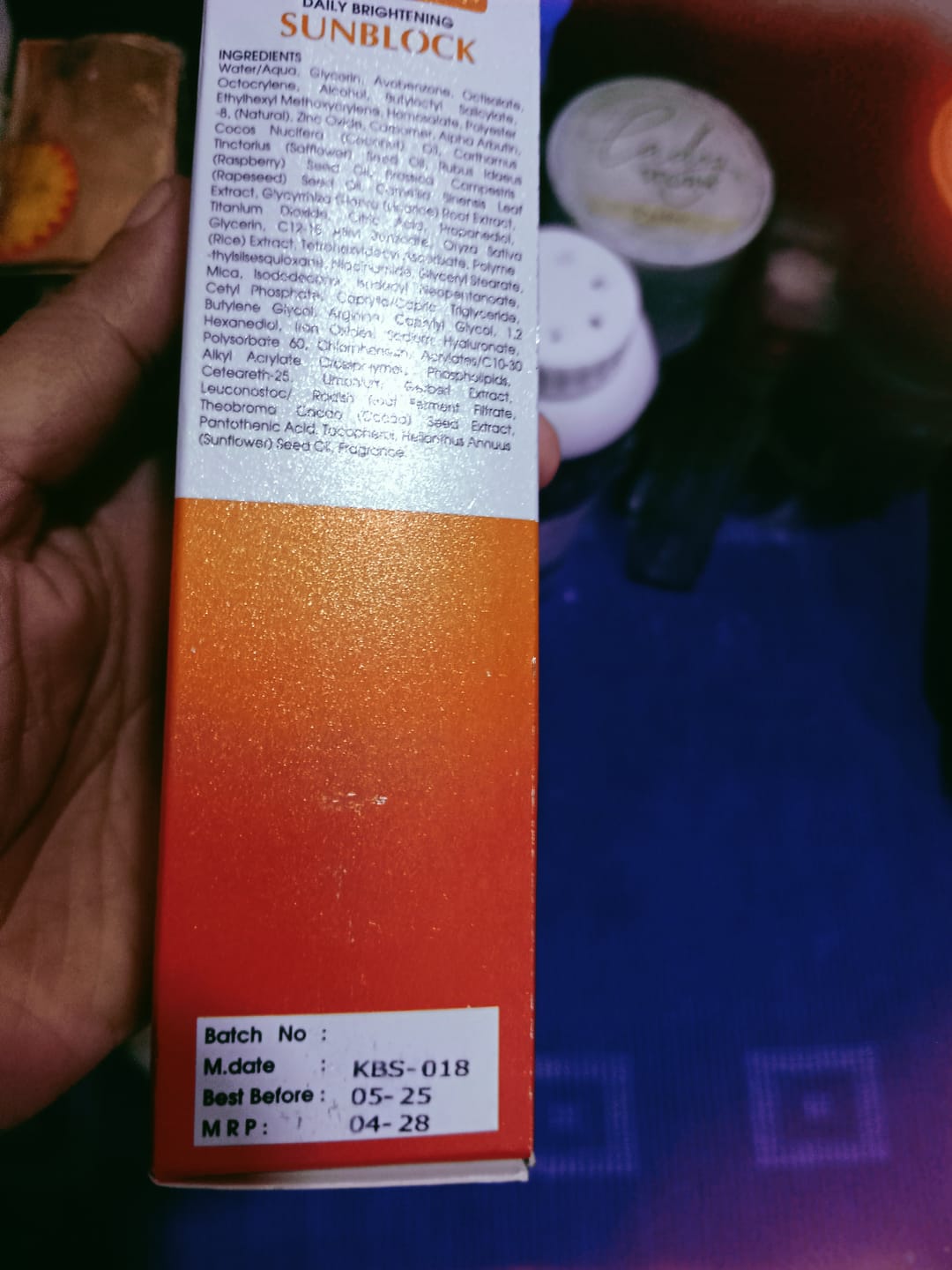 Customer photo review of Special Radiance Kit