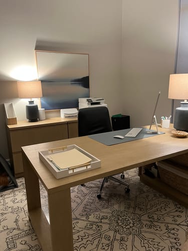 Customer photo review of Echo Lake Canvas Art