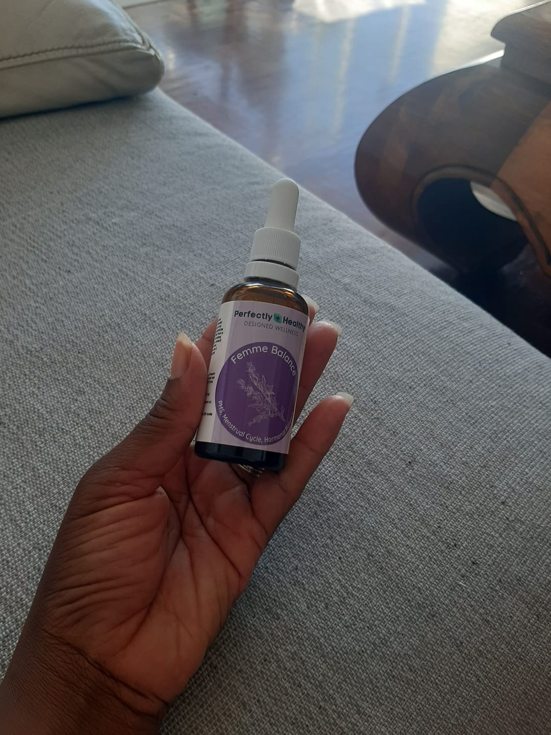 Customer photo review of Femme Balance Tonic