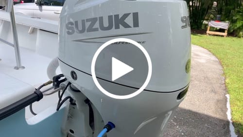 Customer video review of Salty Hull Inline Engine Flush Kit