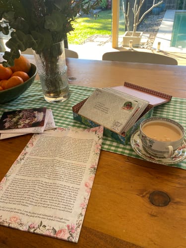 Customer photo review of Lily Darling Letters 1923