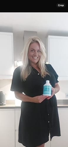 Customer photo review of Collagen Booster Drink 15,000mg - 6 Bottle Deal!
