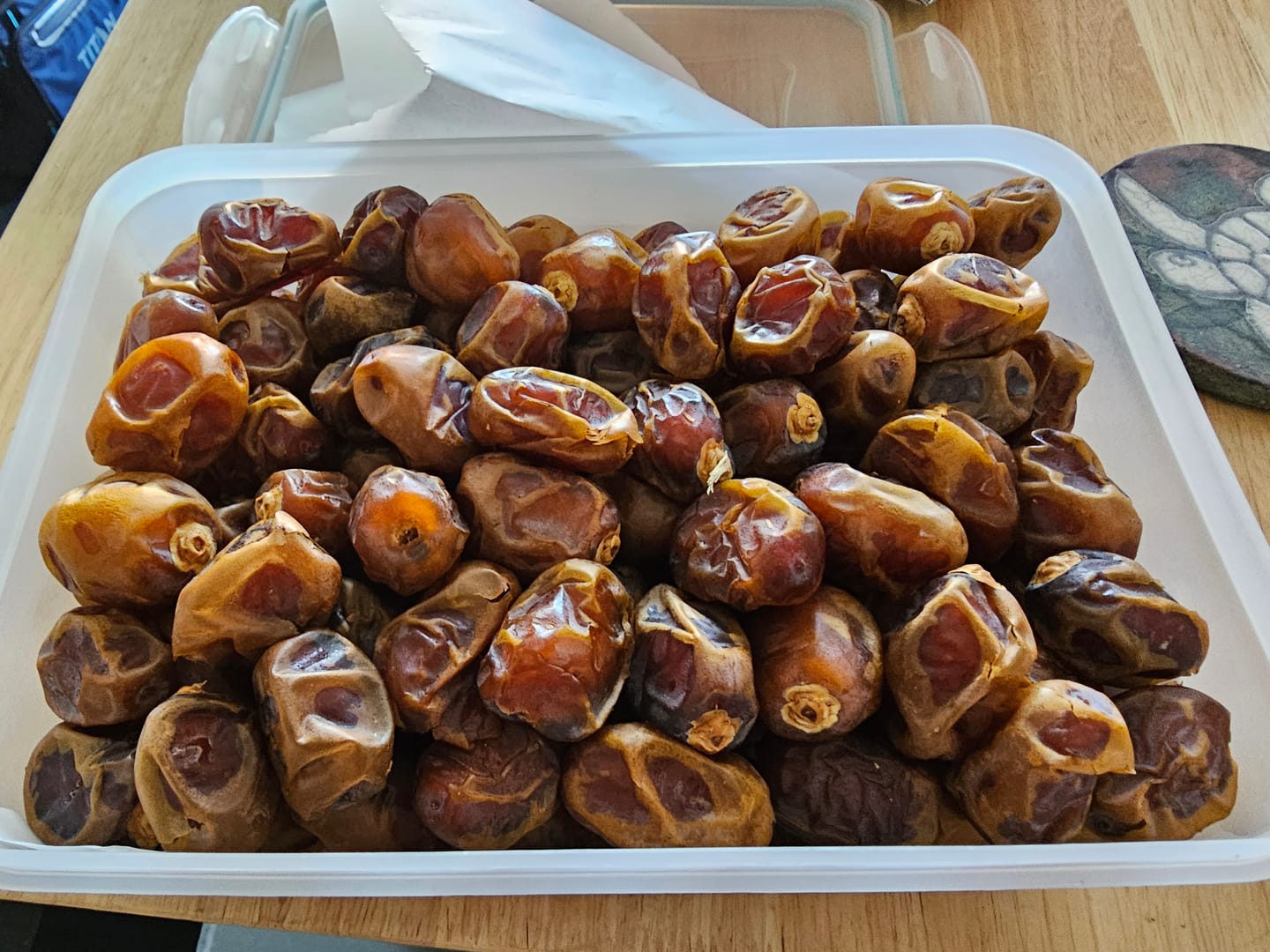 Customer photo review of Organic Barhi Dates Box