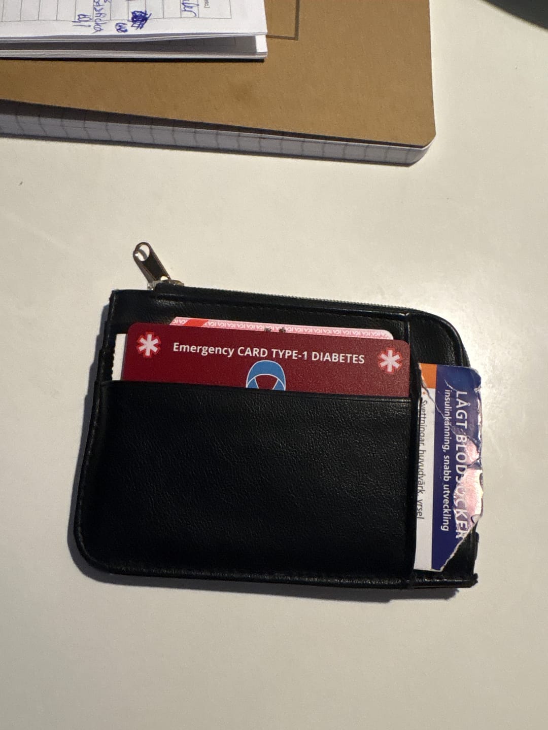 Customer photo review of Alert Card – Håll Din Information alltid tillgängligt i plånboken