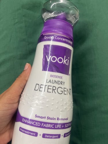 Customer photo review of VOOKI BioSense Laundry Detergent - 801 ML