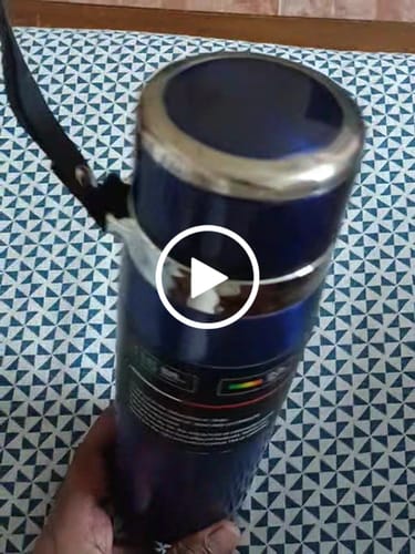 Customer video review of 550ml Insulated Travel Bottle