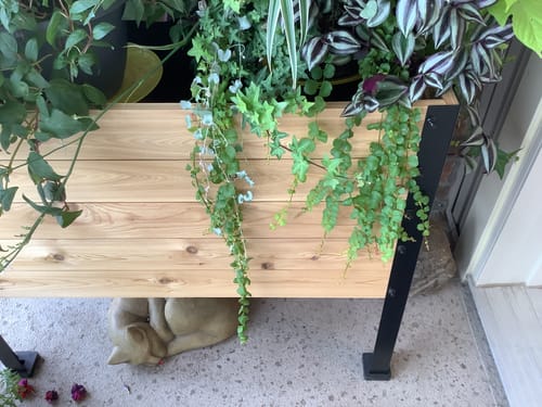 Customer photo review of 18" x 36" Raised Garden Bed - 30" TALL