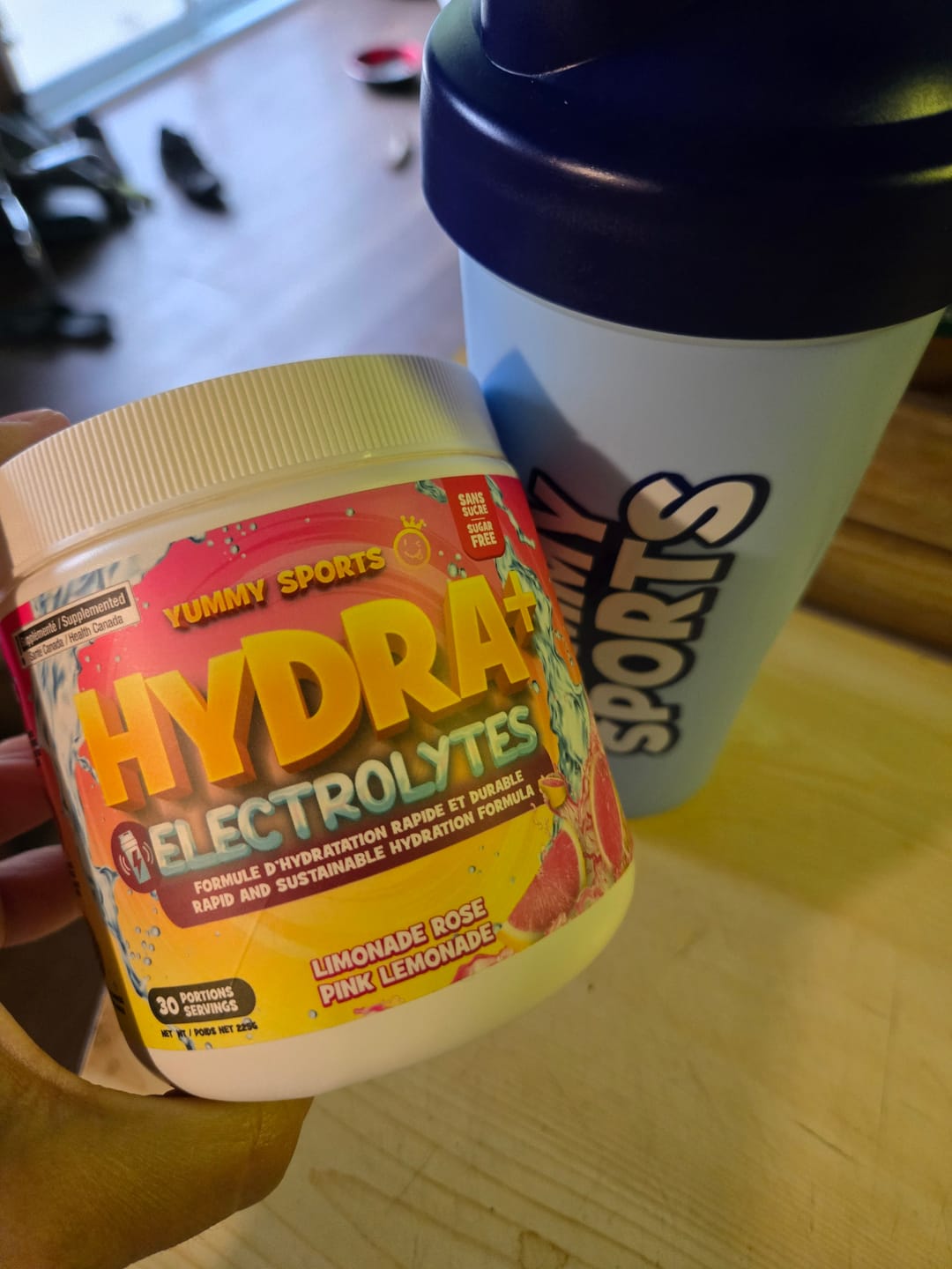 Customer photo review of Yummy Sports - Hydra+Électrolytes - 210g