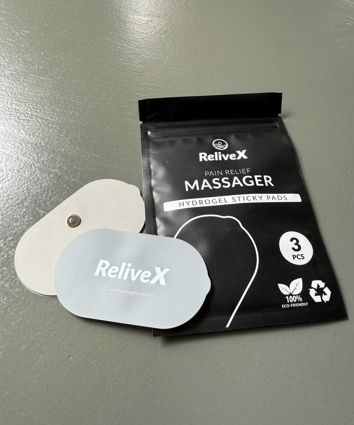 Customer photo review of Zelfklevende Pads - Voor ReliveX™ Massageset