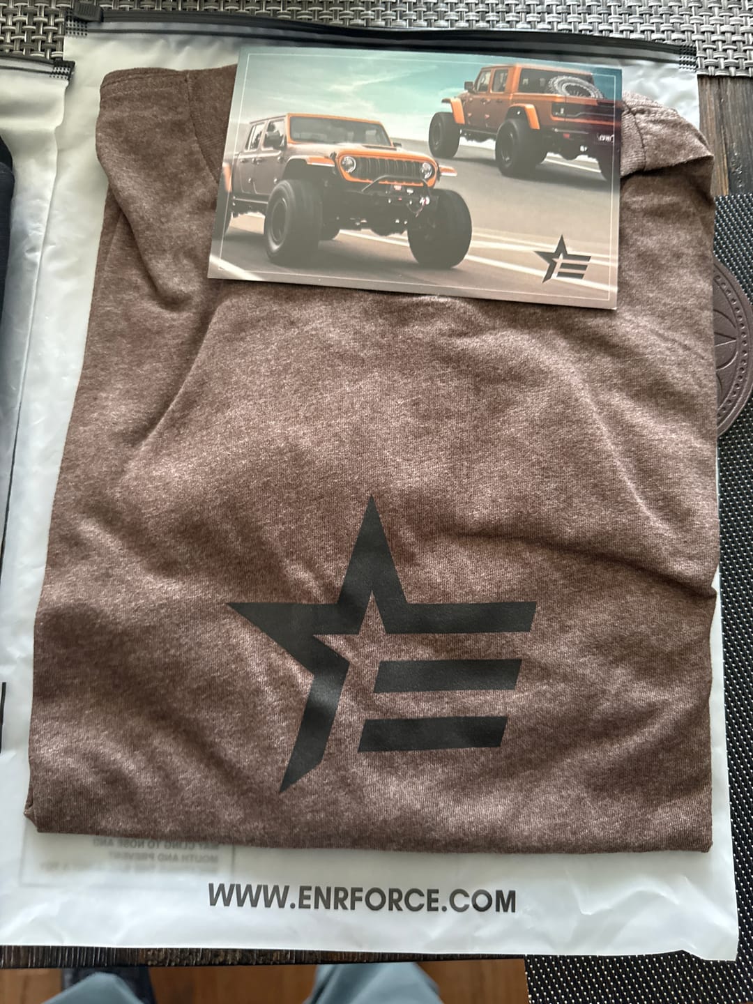 Customer photo review of Rogue Tee