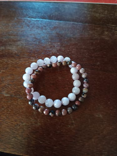 Customer photo review of Bracelet Rhodonite