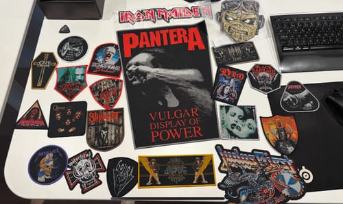 Customer photo review of Pantera - Vulgar Display Of Power - Backpatch