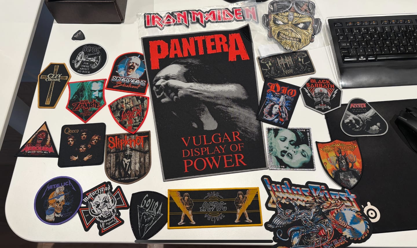 Customer photo review of Pantera - Vulgar Display Of Power - Backpatch