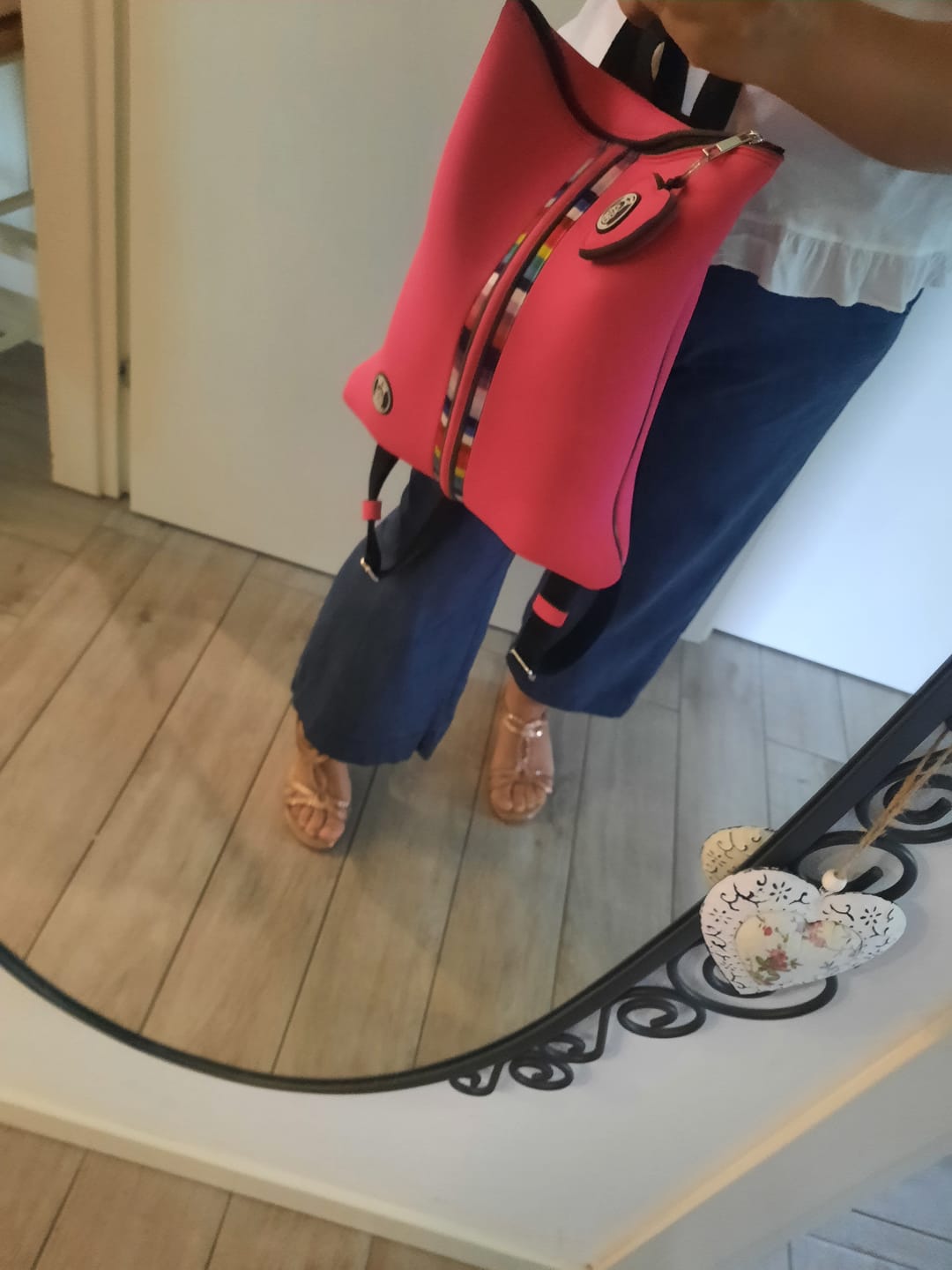 Customer photo review of TRIO | Zainetto + Pochette + Trousse