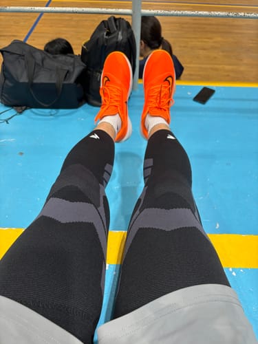 Customer photo review of Compression Sleeves V2 for Knees and Legs