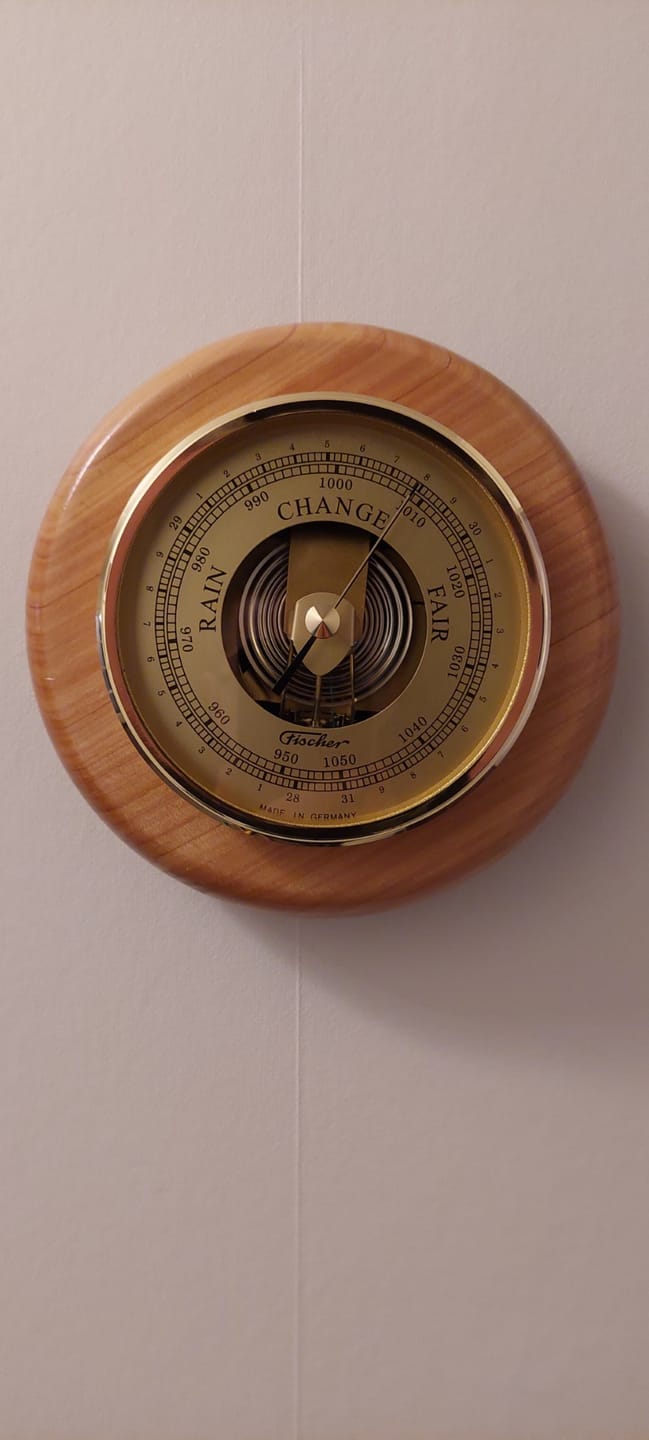Customer photo review of Fischer Barometer fit-up 130mm