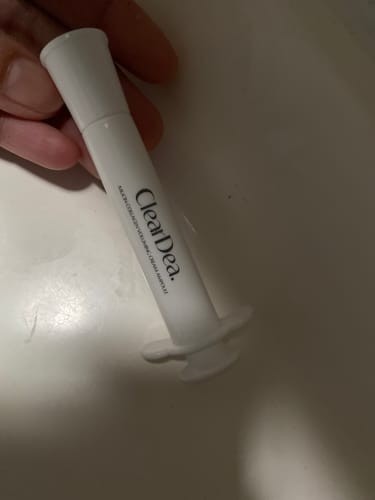Customer photo review of CLEARDEA Mucin Collagen Voluming Cream Ampoule